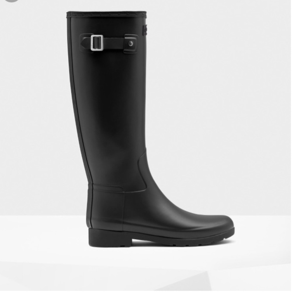 Hunter Black Rain Boots riding boots